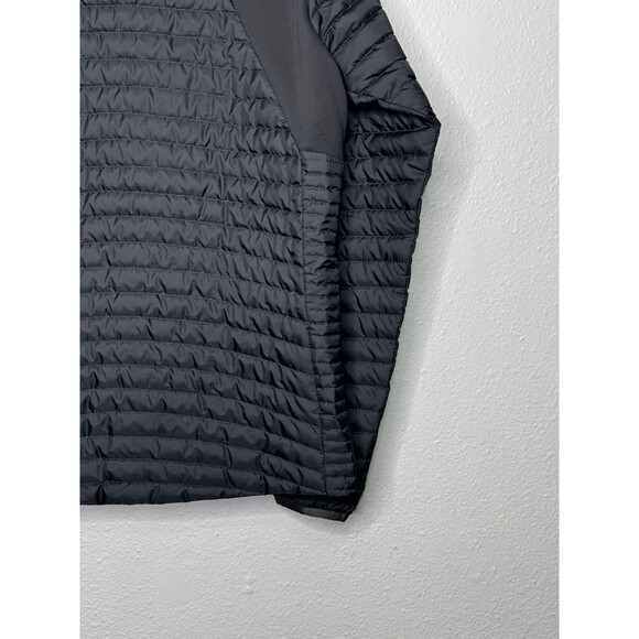Eddie Bauer Black First Ascent Puffer Jacket StormDown 800 Mens Sz M RARE Sample - Picture 15 of 16